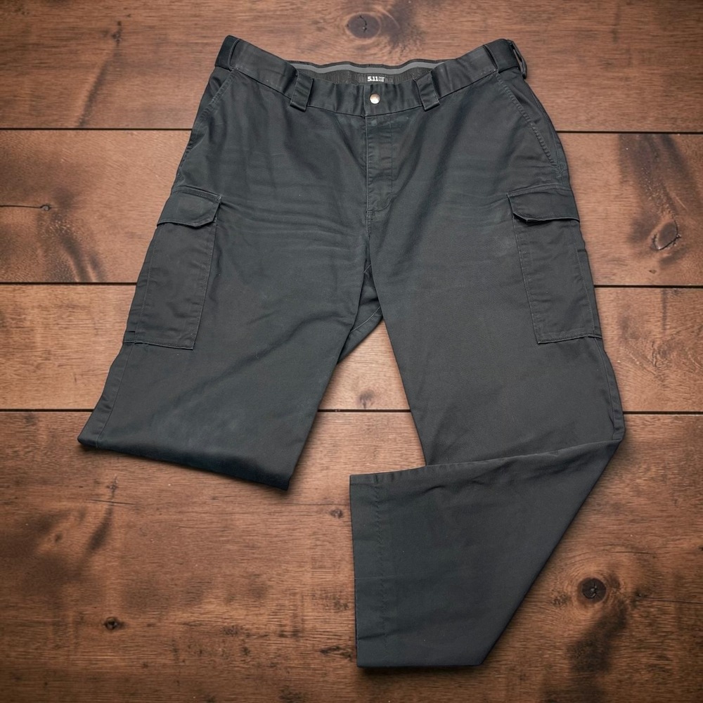 5.11 Tactical Series Mens Black Cargo Pants 74326 Utility Workwear  W42 x L30